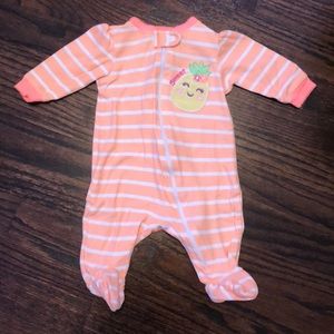 Baby Girl Sleeper 0-3 mo